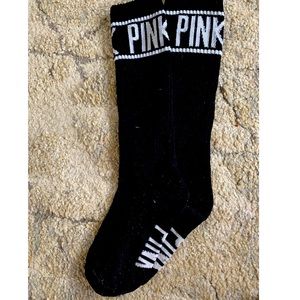 VS PINK Socks in Black & White 🧦